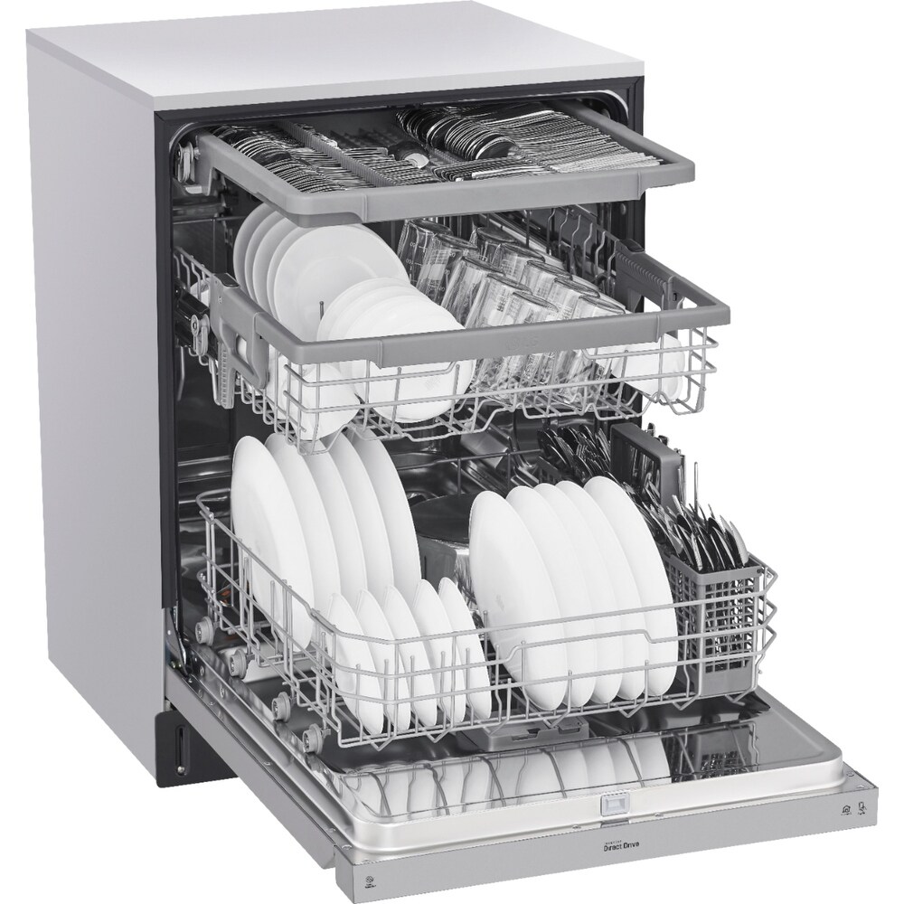 LG LDFN4542S Front Control Dishwasher with QuadWash and EasyRack Plus   Stainless Steel