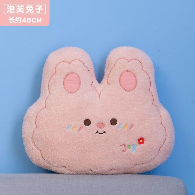 45Cm soft dog rabbit bear throw pillow plush toy