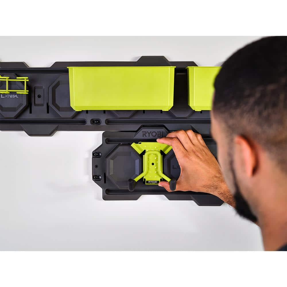 RYOBI LINK 7-Piece Wall Storage Kit STM503K