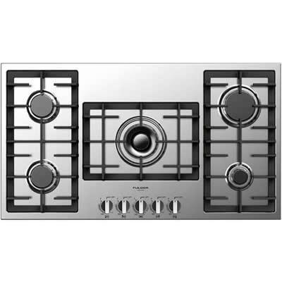 Fulgor Milano 36-inch Built-In Gas Cooktop F4GK36S1