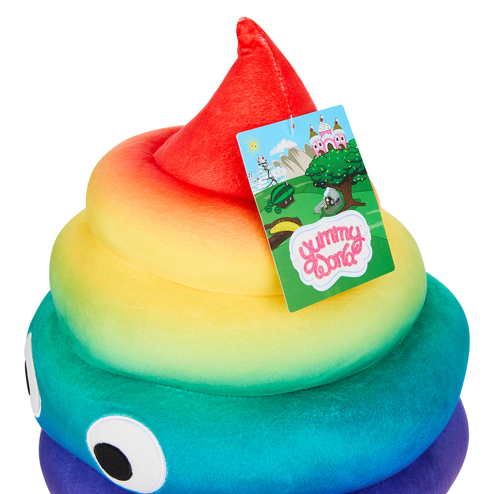 Yummy World Rainbow Soft Serve Sally Ice Cream Cone Plush