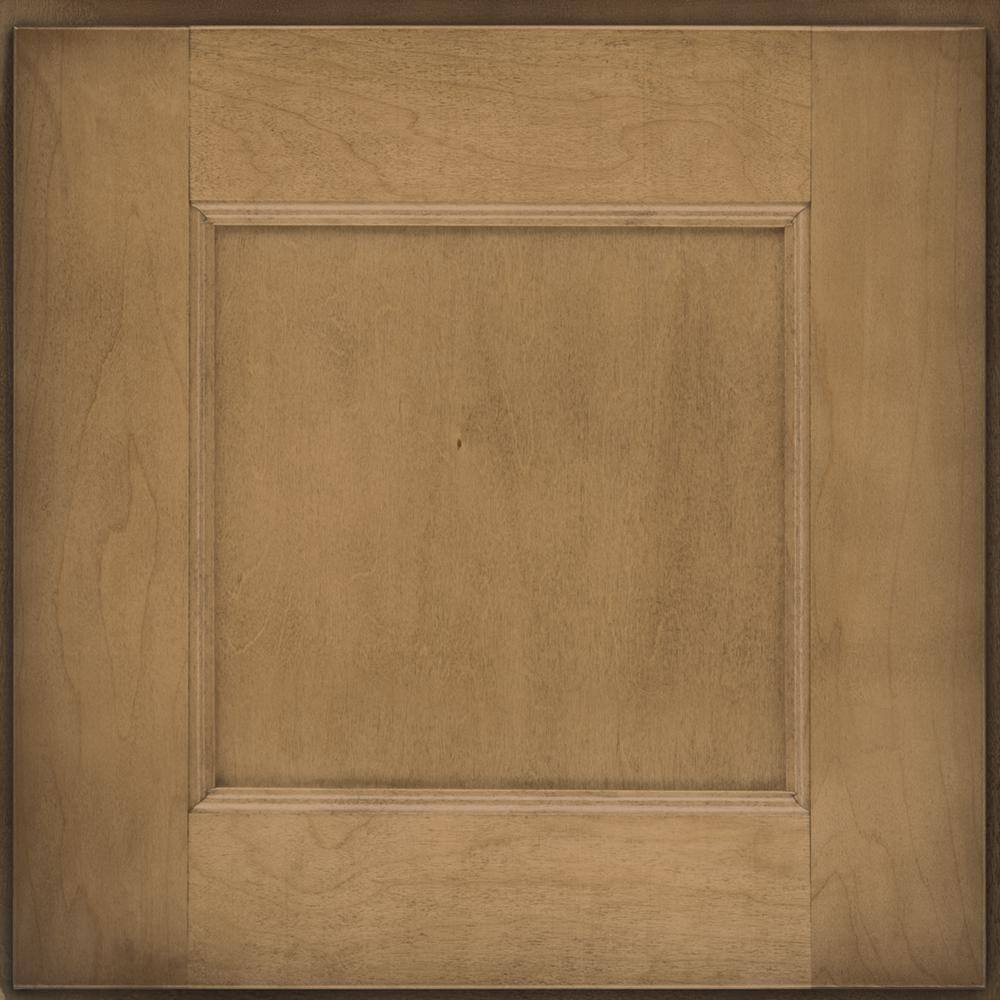 KraftMaid 14-58 in. x 14-58 in. Cabinet Door Sample in Barley RDCDSAL5M4E84M