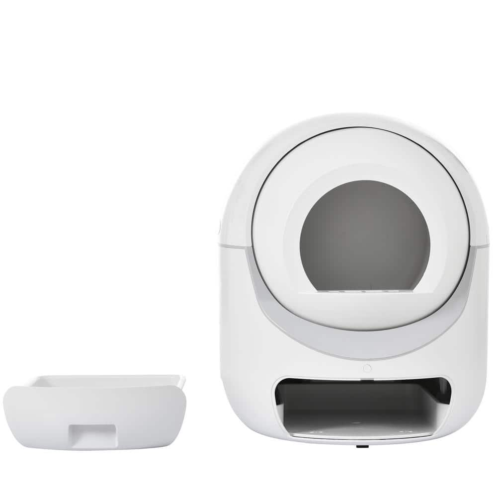 Runesay Self-Cleaning Cat Litter Box Multiple Cats Scooping Automatically Litter Odor Removal App Control Support 5G 2.4G Wi-Fi CATLITTER-JH