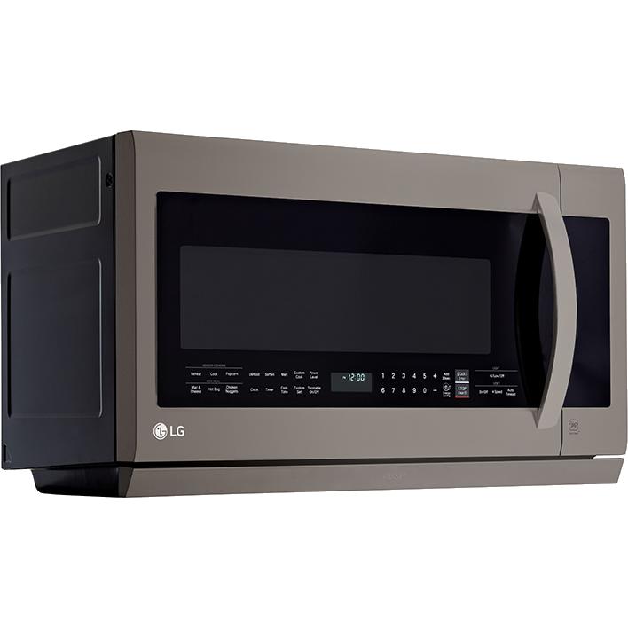 LG 30-inch, 2.2 cu. ft. Over-the-Range Microwave Oven with 2nd Generation Slide-Out ExtendaVent? LMV2257BD