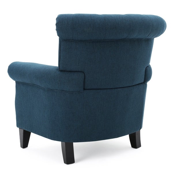 Merritt Contemporary Fabric Tufted Chair by Christopher Knight Home - 37.00