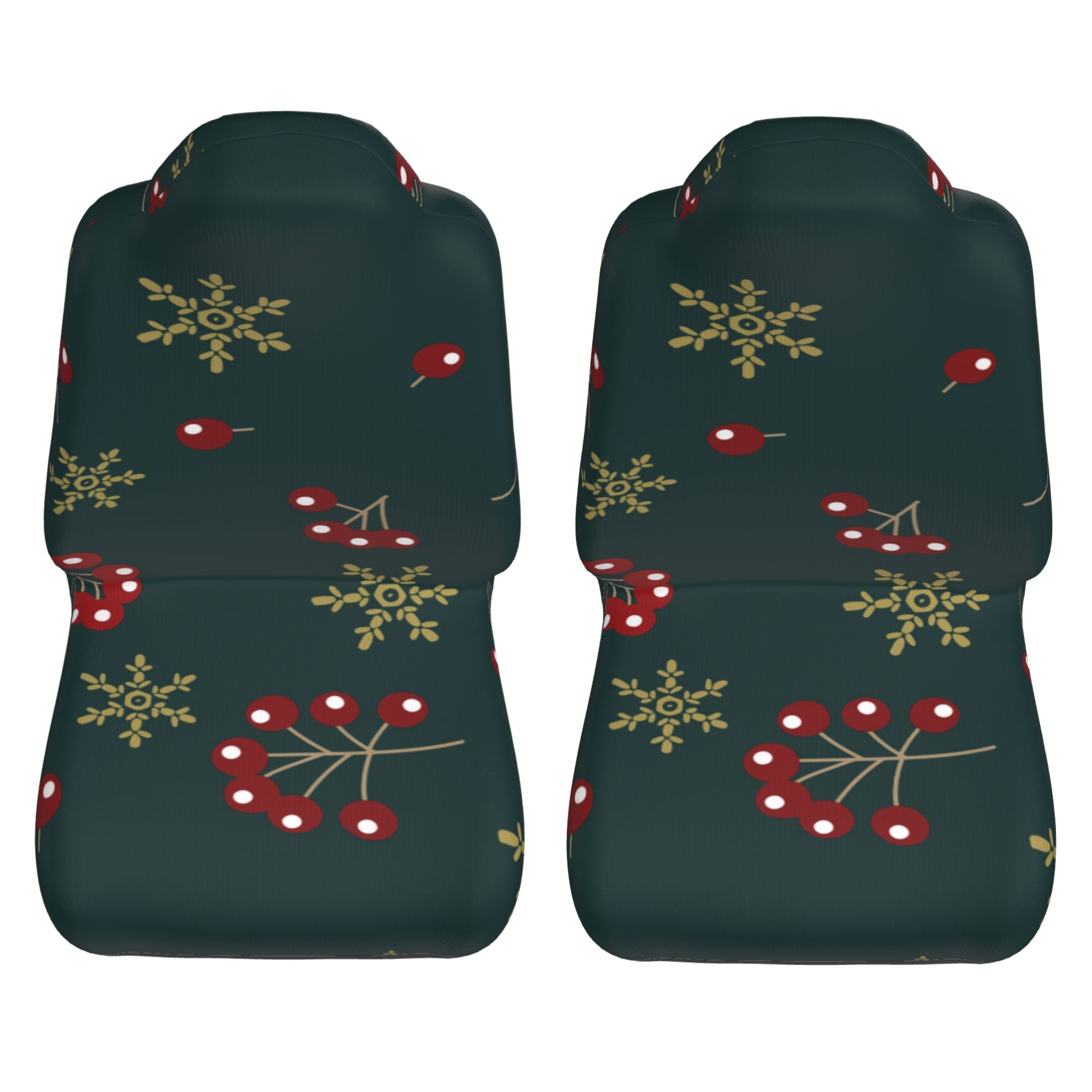 ZICANCN Car Seat Cover Bohemian Christmas Festive Style Car Front Seat Covers Protectors ， Automotive Seat Covers for Cars Trucks Suv