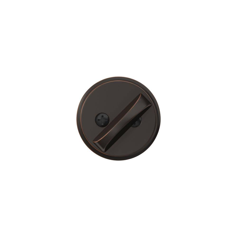 Schlage B60 Series Aged Bronze Single Cylinder Deadbolt Certified Highest for Security and Durability B60.N.G.716