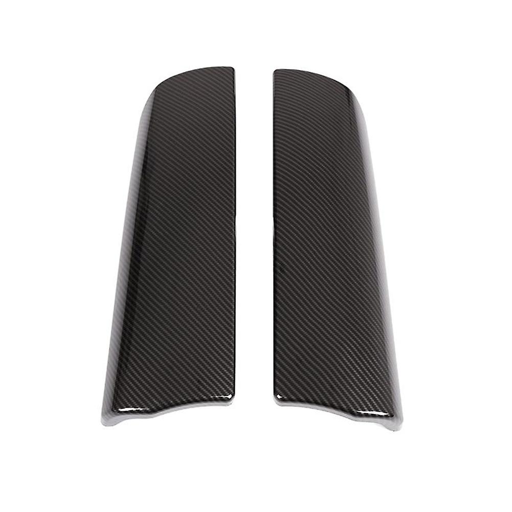 Car Armrest Box Cover Carbon Fiber Center Armrest Box Trim Cover Auto Modification For Bmw 7 Series F01 F02 09-14