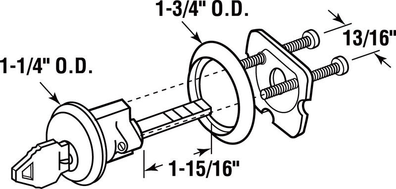 LOCK BIMCYLNDR GARAGE