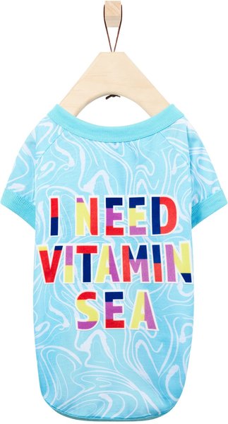 Frisco I Need Vitamin Sea Dog and Cat T-Shirt