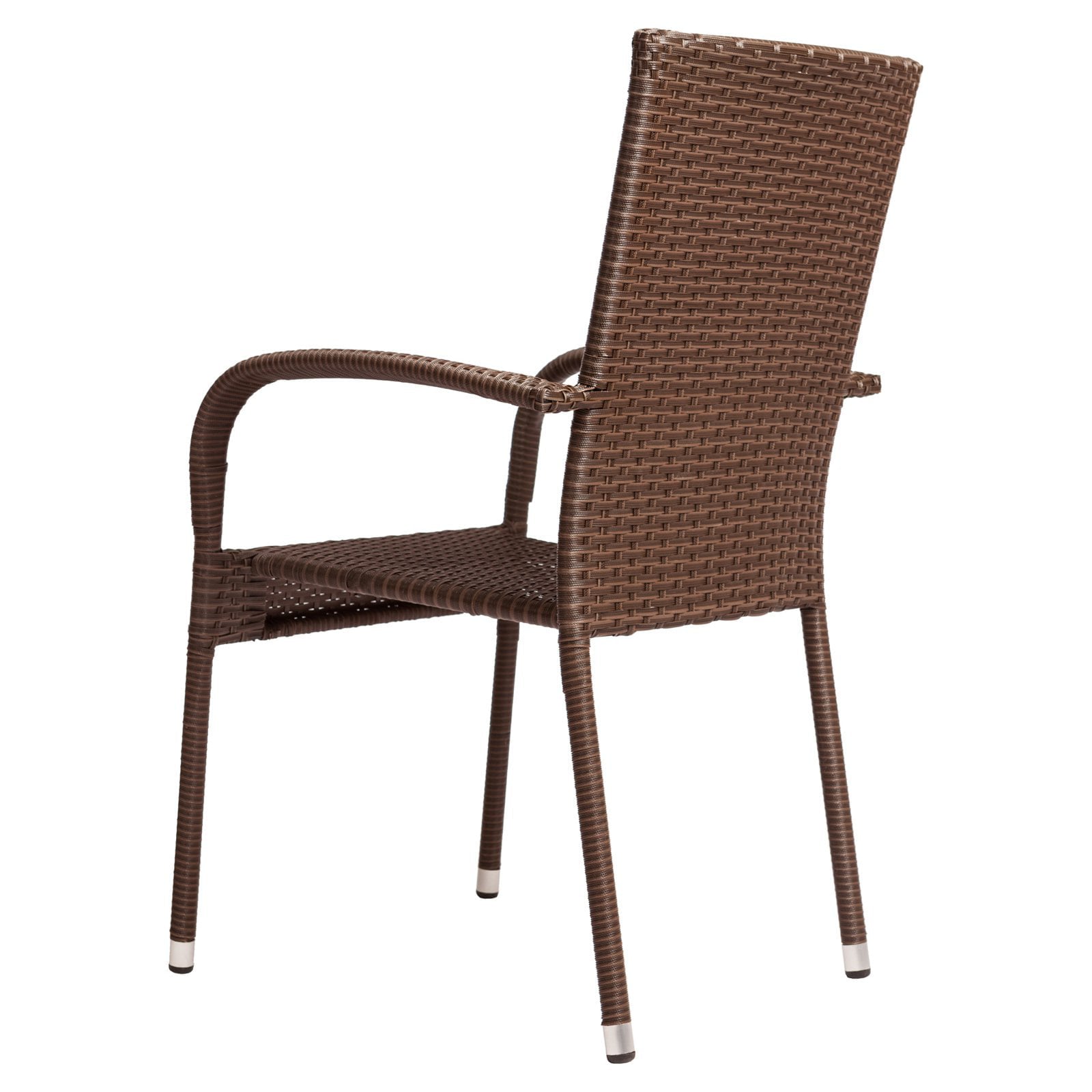 Patio Sense Morgan Outdoor Wicker Chair - Set of 4