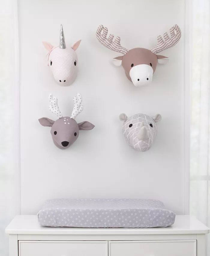 NoJo Unicorn Plush Head Wall Decor