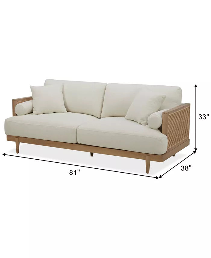 Furniture Kellsie 81 Fabric Apartment Sofa