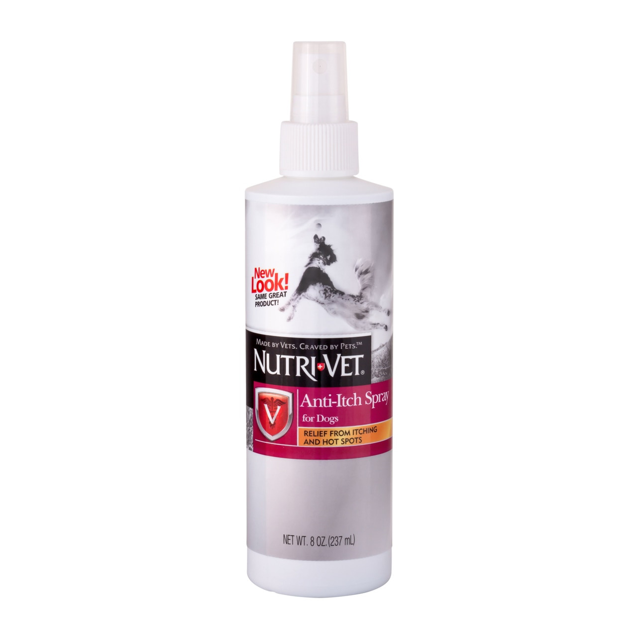 Nutri-Vet Anti-Itch Spray for Dogs， 8 Oz.