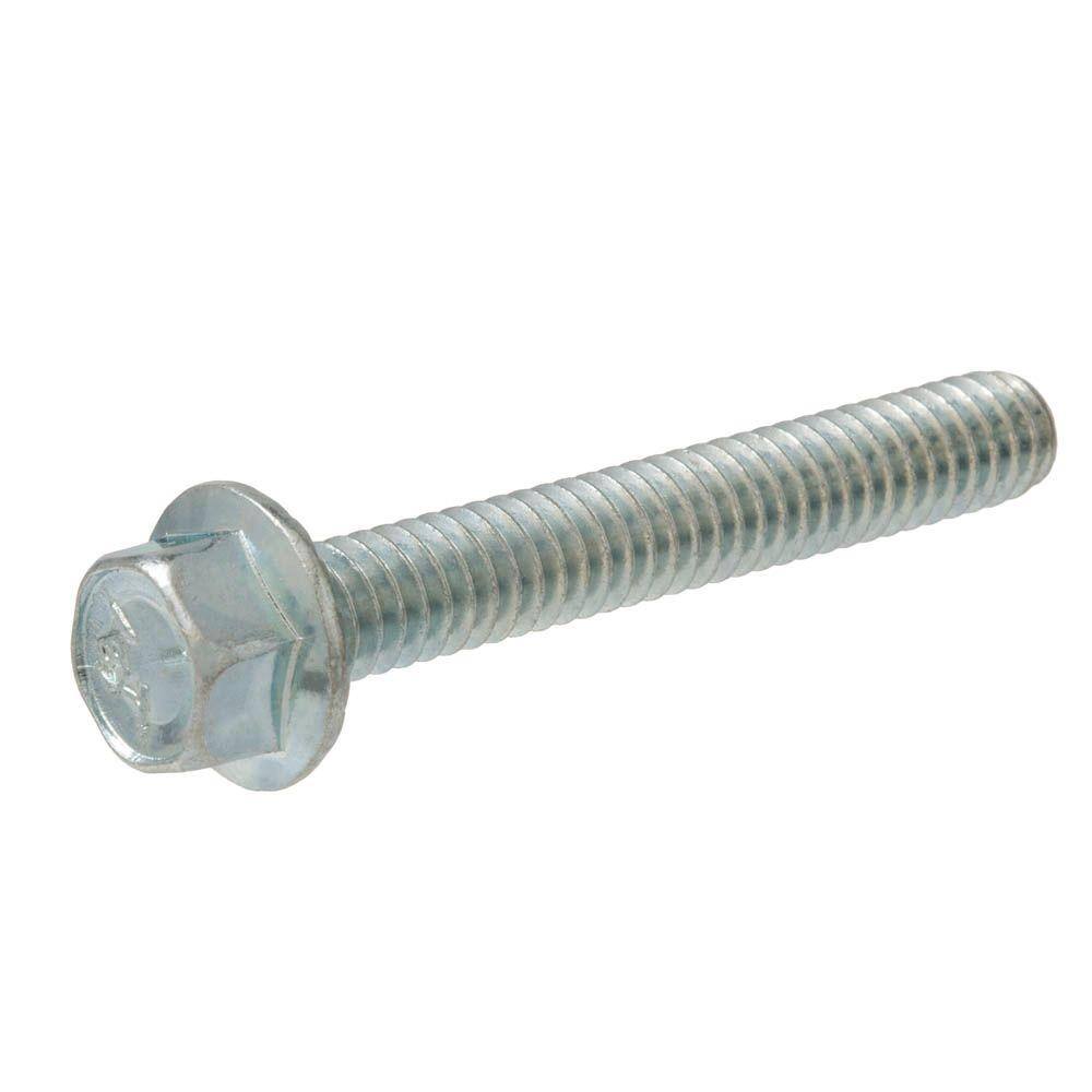 Everbilt 14 in. - 20 x 12 in. Zinc-Plated Serrated Flange Bolt 803978