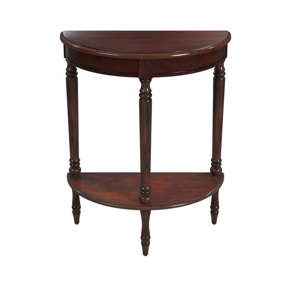 Bellini Cherry Demilune Console Table