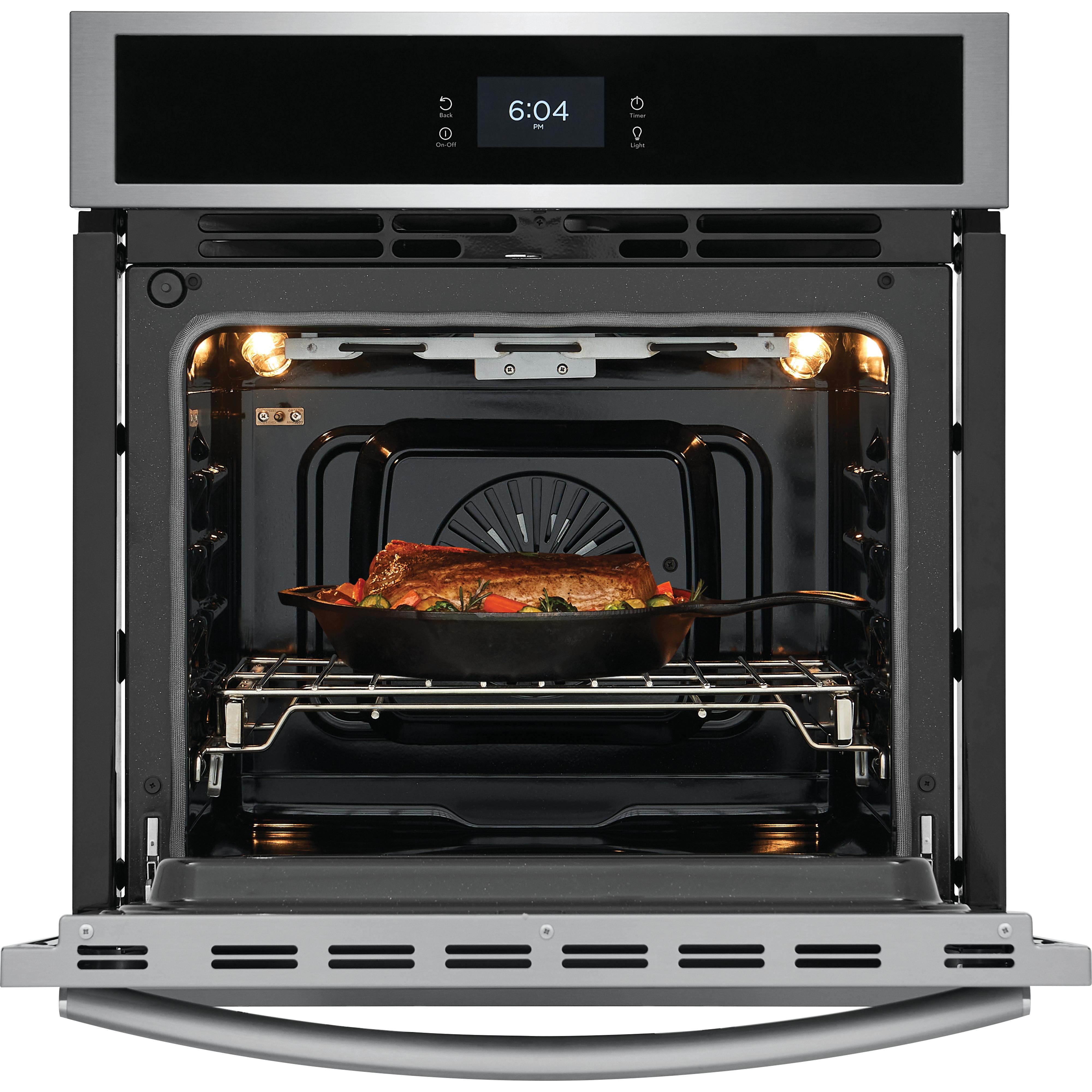 Frigidaire Gallery 27-inch, 3.8 cu.ft. Built-in Single Wall Oven with Air Fry Technology GCWS2767AF