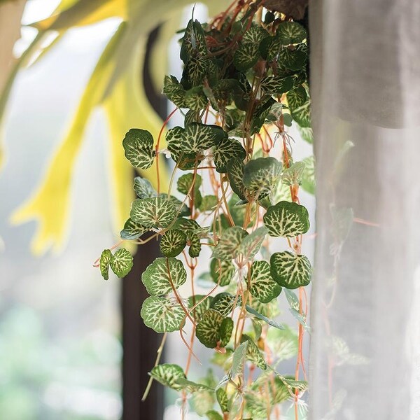 RusticReach Begonia Leaf Hanging Vine 27 Long