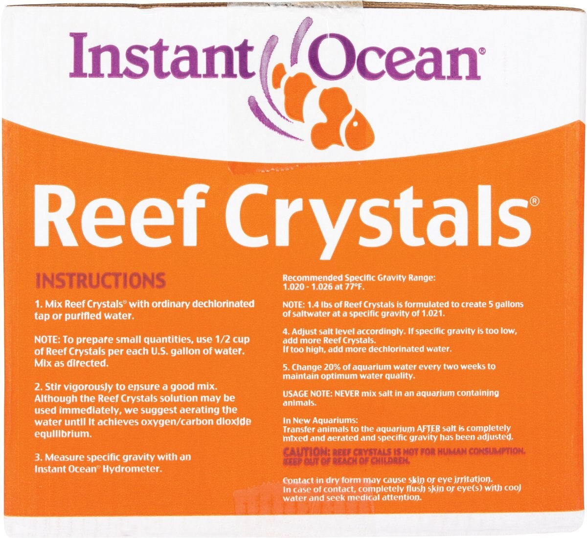 Instant Ocean Reef Salt for Aquariums