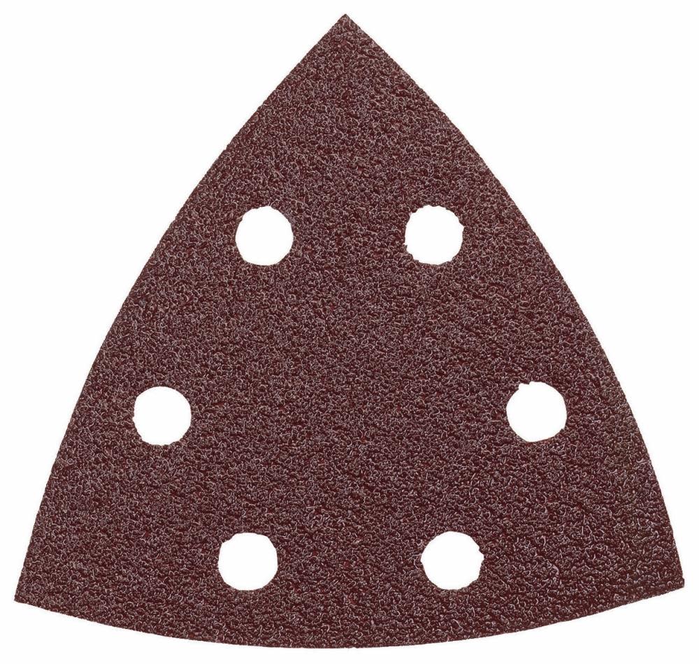 Bosch 3-3/4 In. 180 Grit 5 pc. Detail Sander Abrasive Triangles for Wood SDTR180 from Bosch