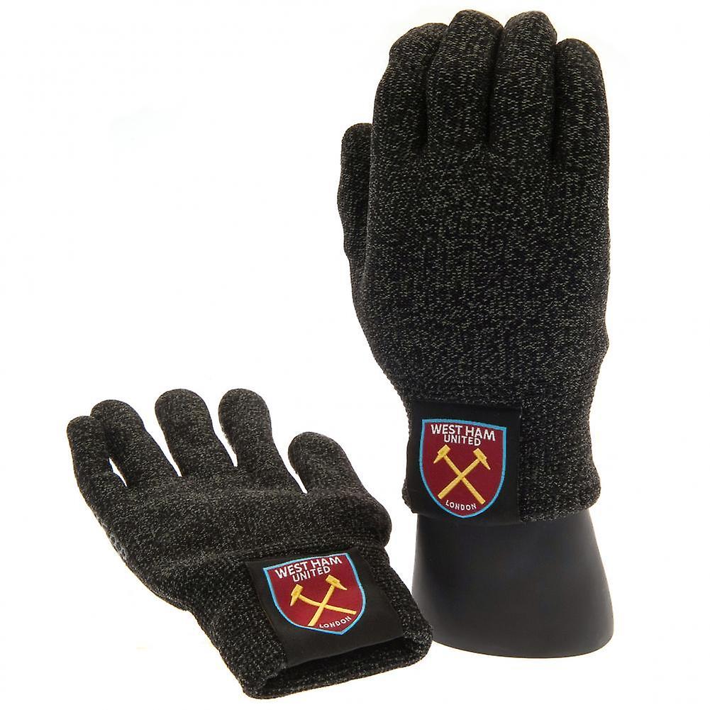 West Ham United FC Childrens/Kids Luxury Touchscreen Gloves