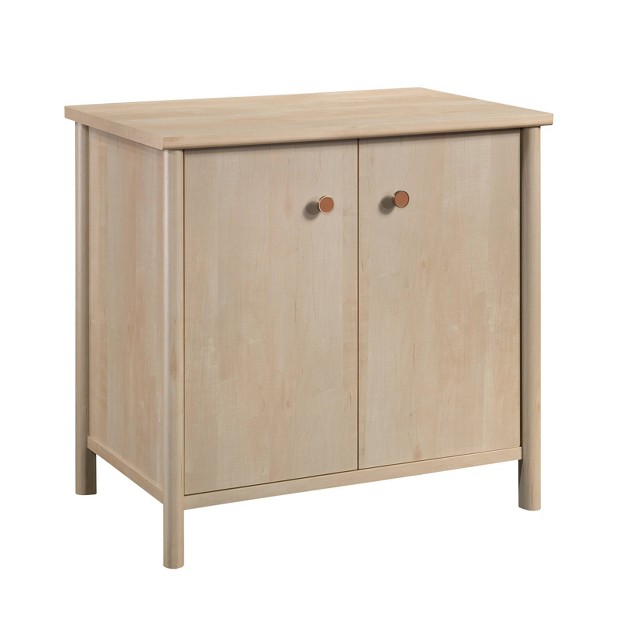 Whitaker Point Storage Cabinet Natural Maple Sauder