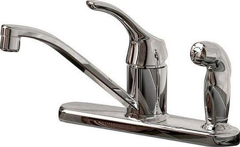 Moen Ca87554c Alder Kitchen Faucet  Chrome