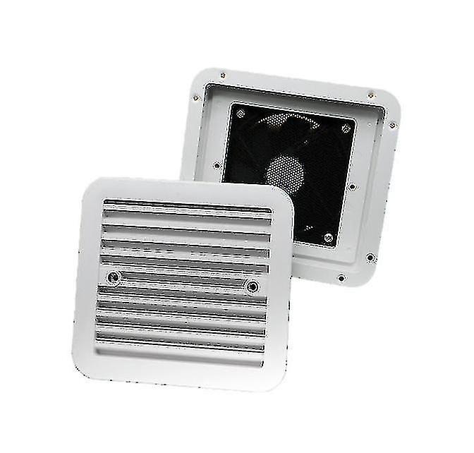 Exhaust Ventilation Fan Side Air Vent Caravan Motorhome Rv Camper Van - White