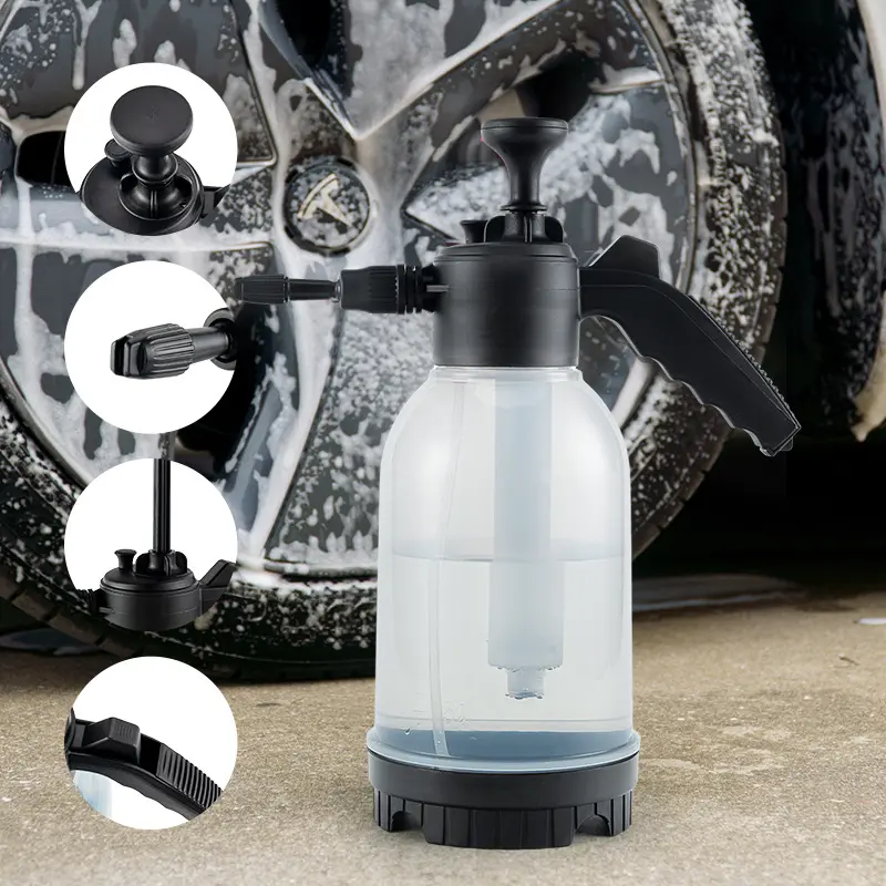 2 Liters Pressure Water Hand Foam Garden Pump Sprayer Bottle For Gardens