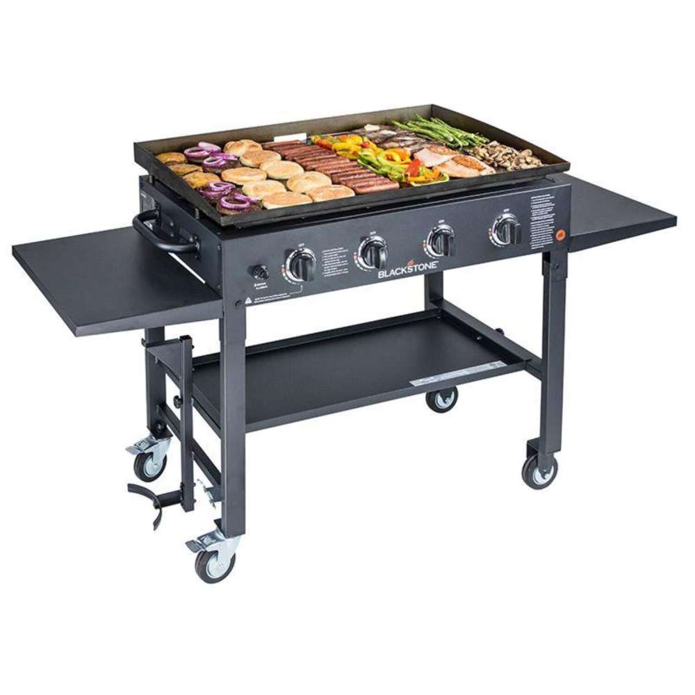 Blackstone Liquid Propane Griddle 36 x 22 x 63 Black 4 Burner ;