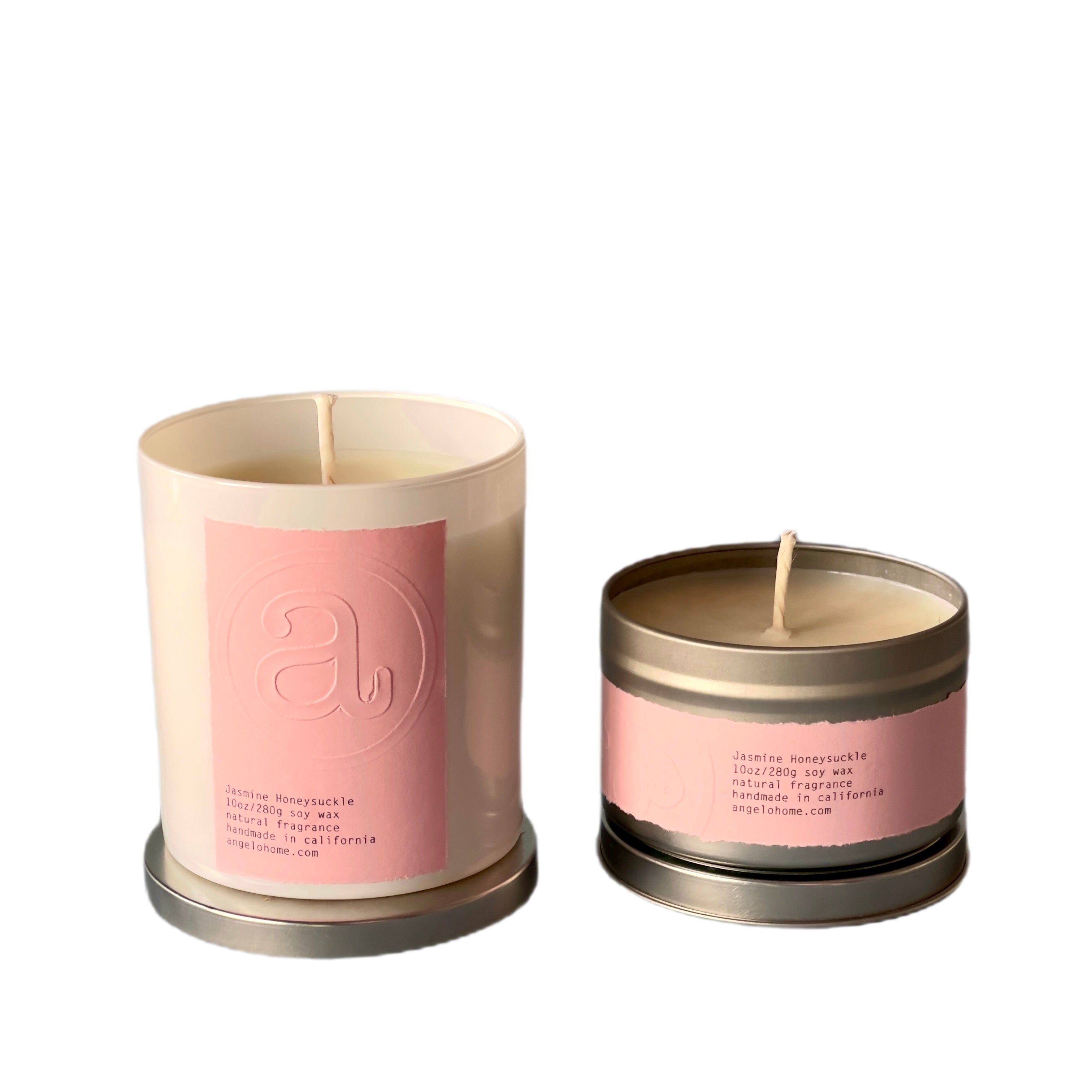 angelo:HOME Jasmine Honeysuckle Scented Candle