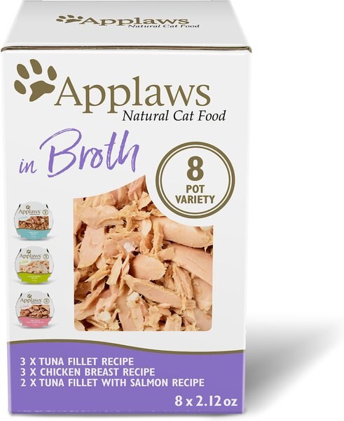 Applaws Variety Pack Wet Cat Food， 2.12-oz， case of 8