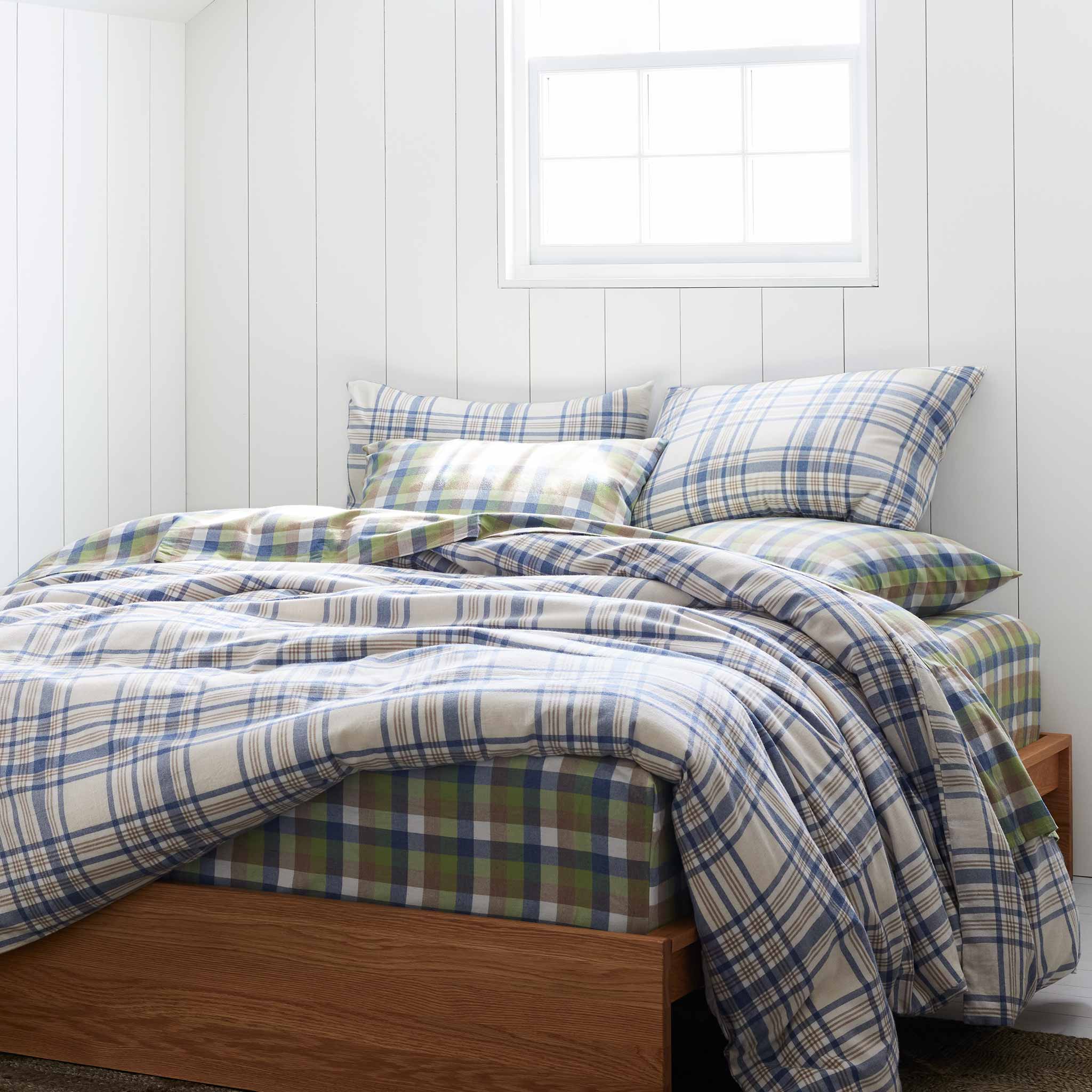 Brushed Flannel Duvet Cover - Last Call