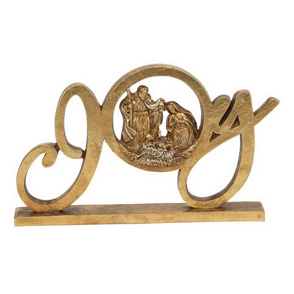 Dicksons CHFIGR 235 Gold Joy Sign Holy Family Resi...