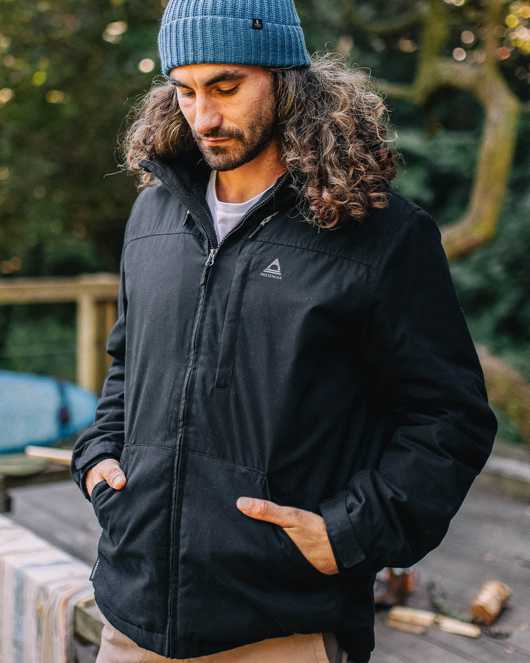 Discover Recycled Sherpa Lined Jacket - True Black