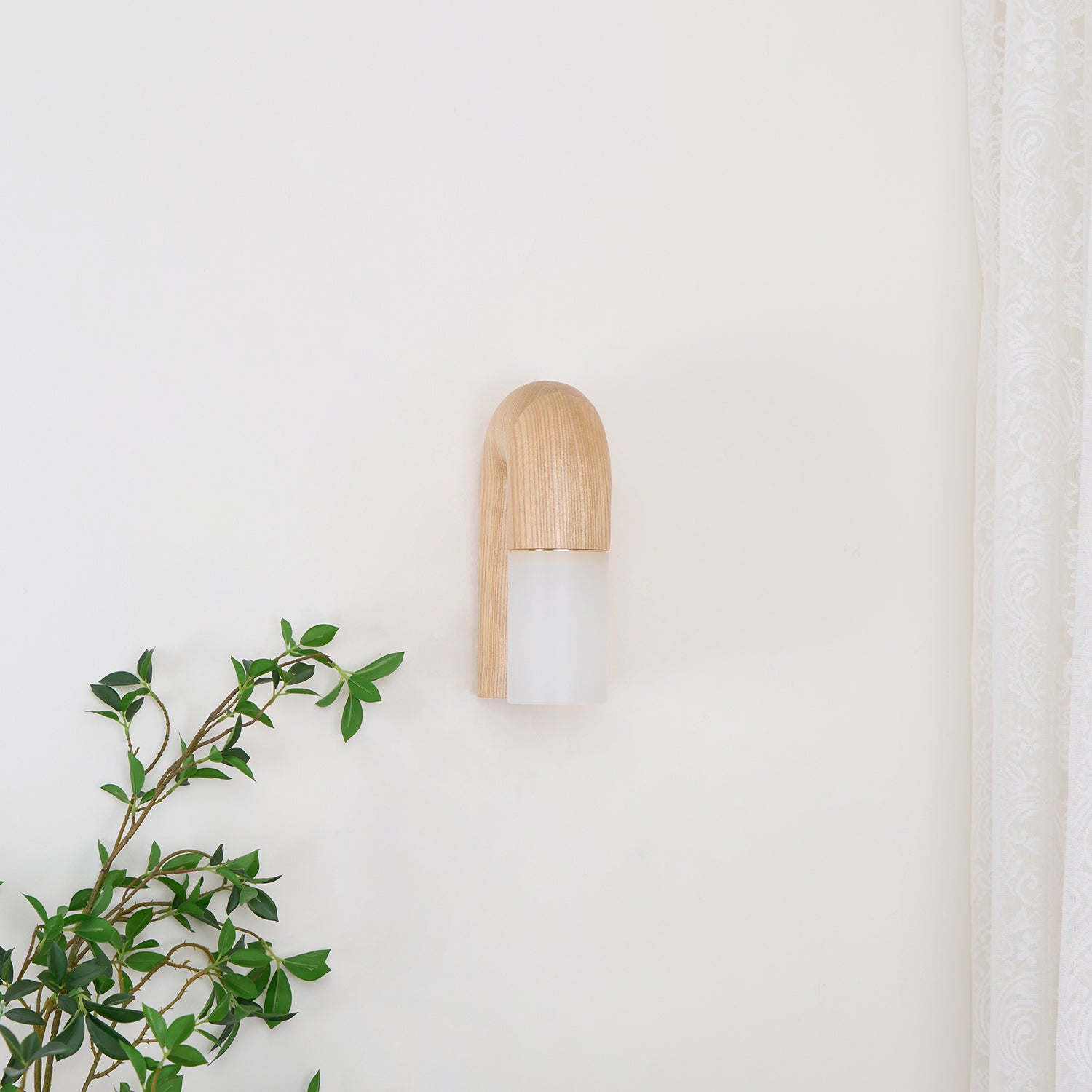 Arcus Wood Wall Lamp