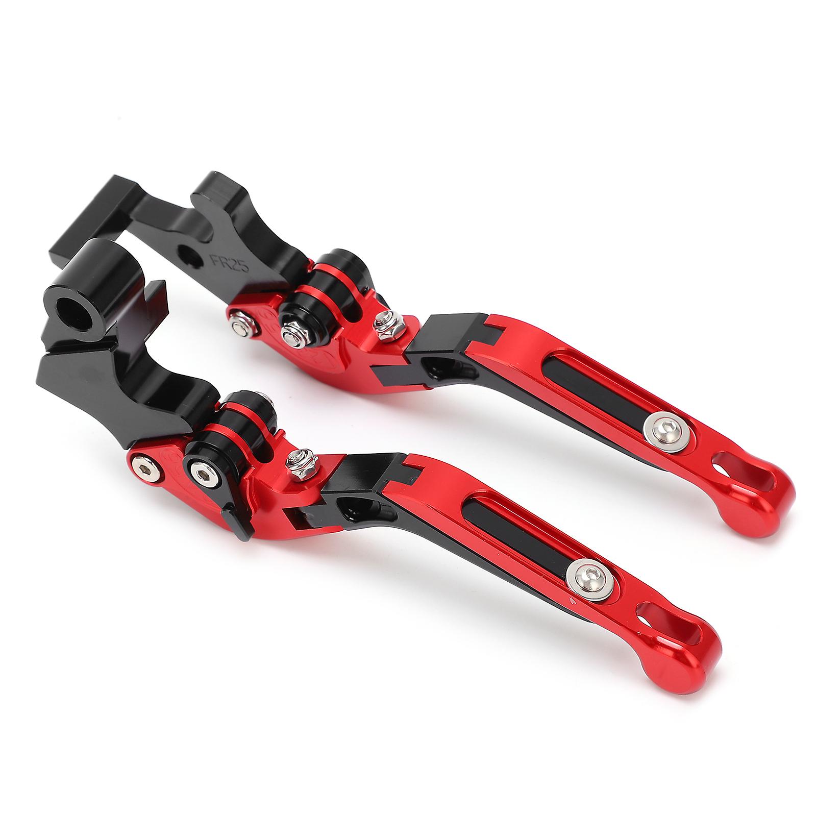 Adjustable Brake Clutch Levers Cnc Aluminum Alloy Replacement For Yamaha Mt25 Mt03 R25 R3red