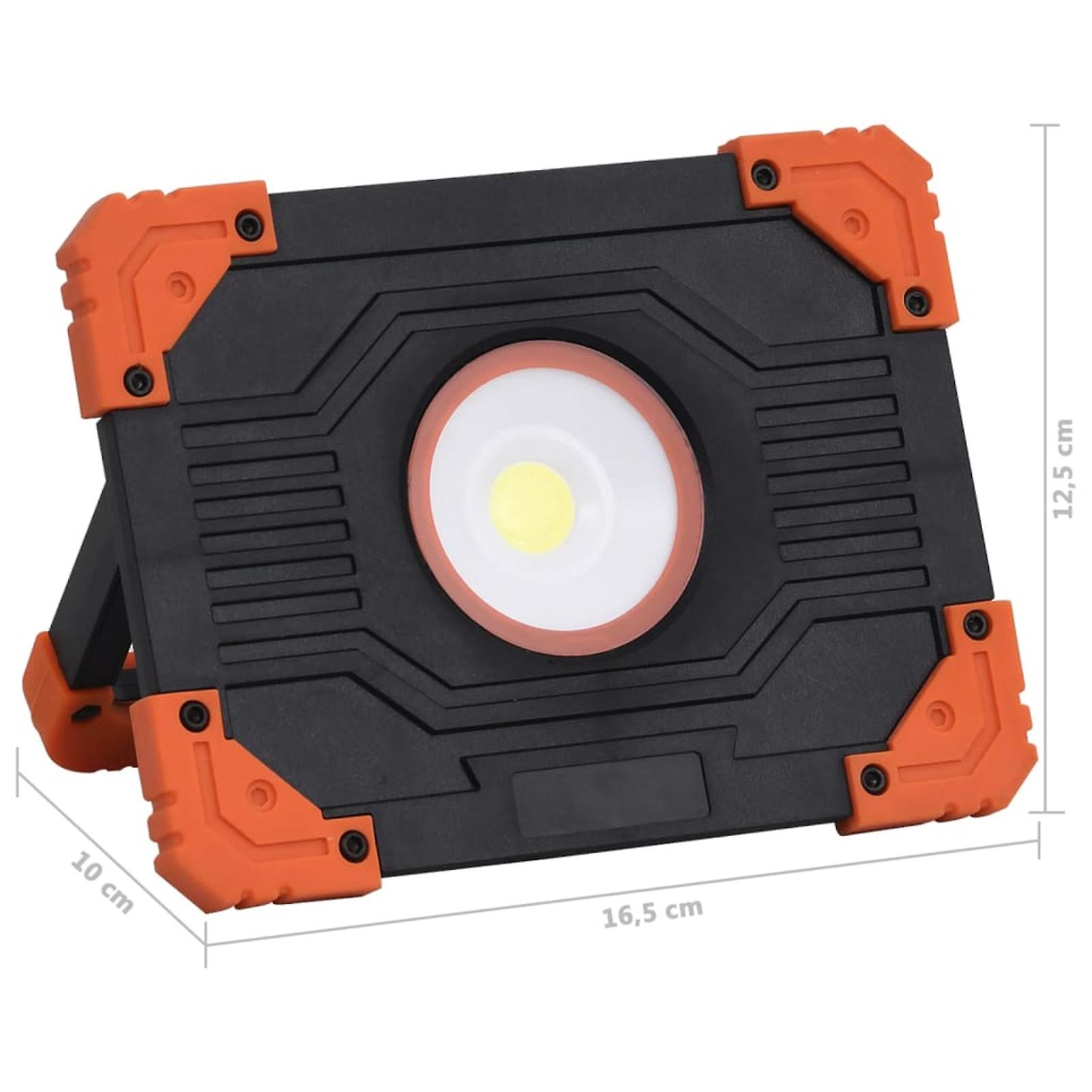 10w Cool White Abs Portable Led Spotlight No.333028