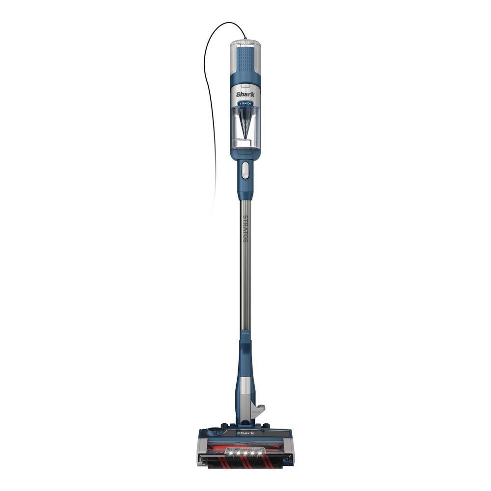 Shark Stratos Bagless Corded Stick Vacuum with DuoClean Powerfins Hairpro and Odor Neutralizer Technology in Navy - HZ3002 HZ3002