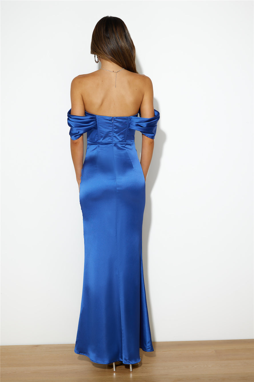 Kingdom Come Maxi Dress Blue