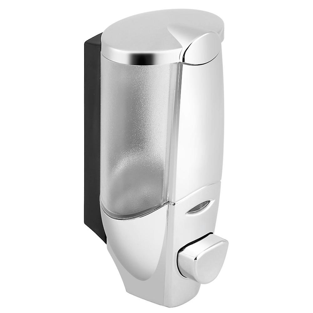 Wall Mount Manual Soap Dispenser Bathroom Shower Shampoo Box