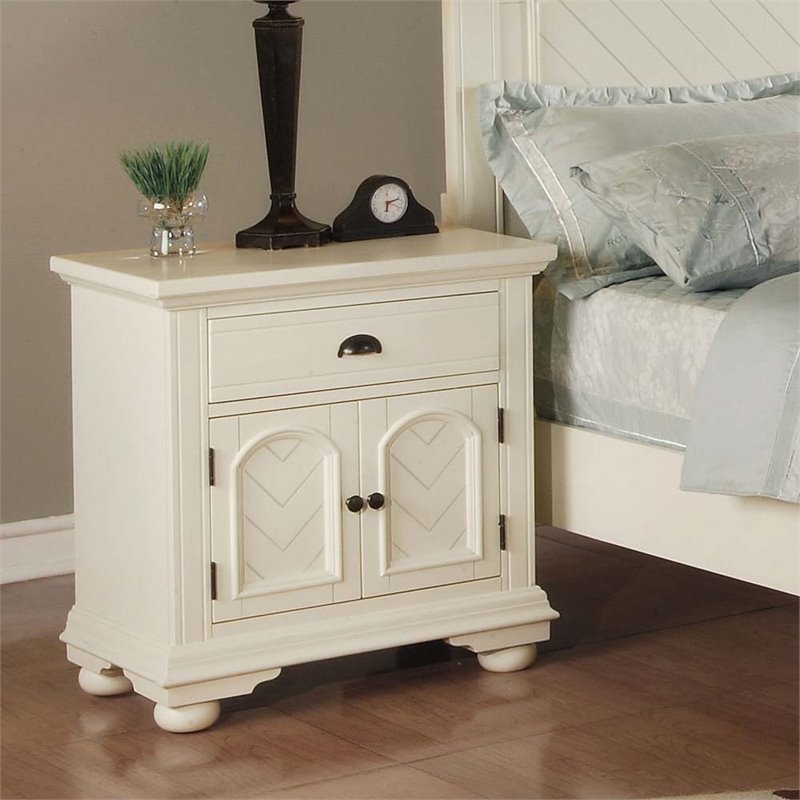 Picket House Addison White Nightstand