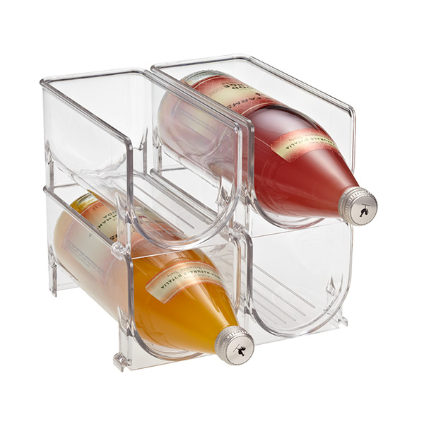 iDesign Linus Fridge Bins Wine Holder