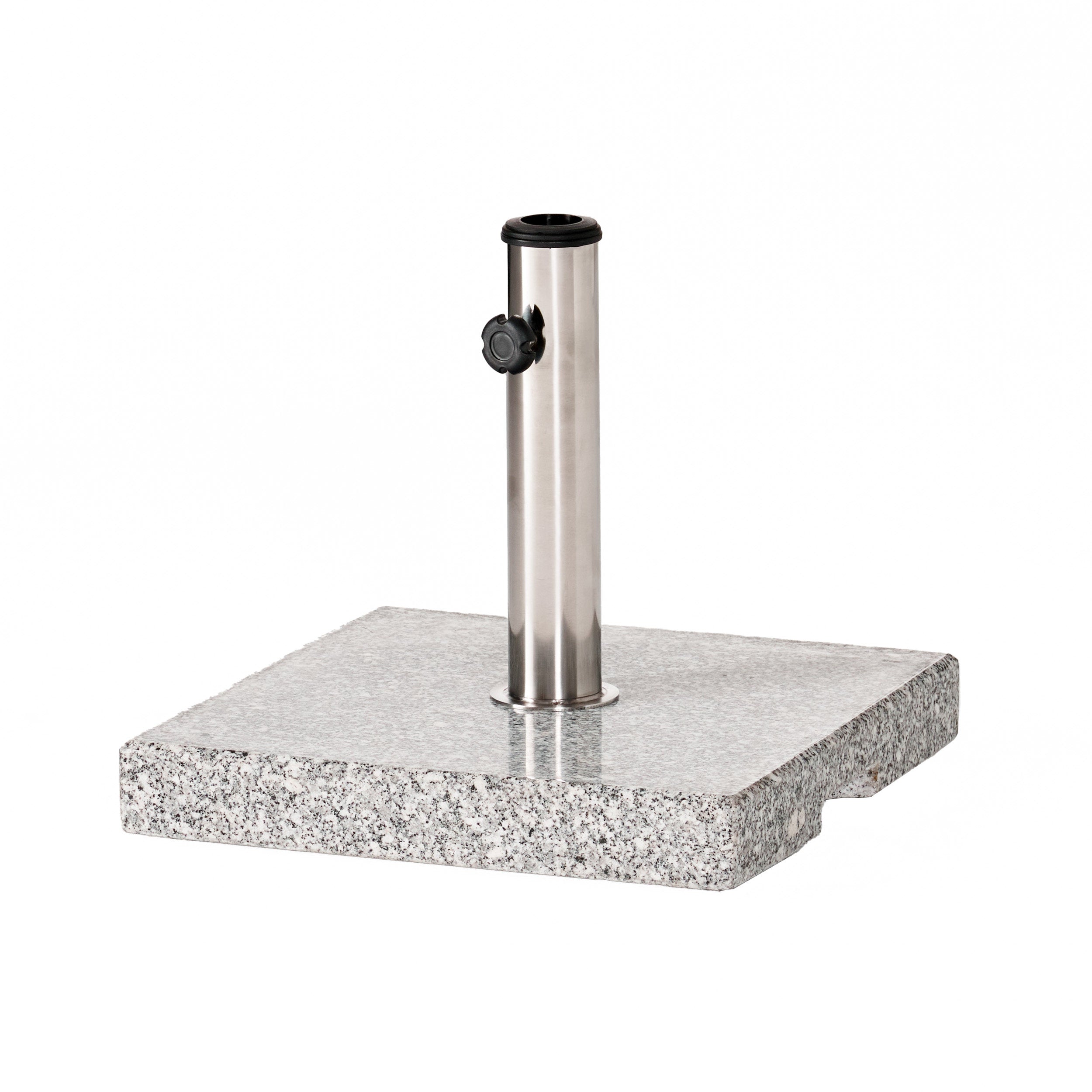 Howard 55-pound Square Grey Granite Umbrella Base