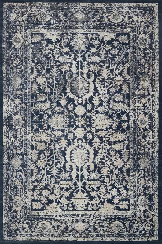 Magnolia Home Everly 5 x 8 Indigo Blue Rug