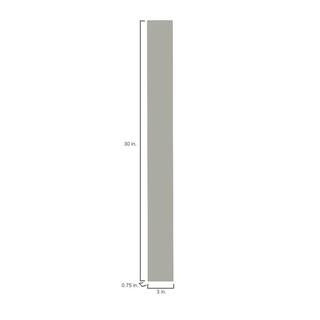 Hampton Bay 3 in. W x 30 in. H Cabinet Filler in Dove Gray KAFS330-DV