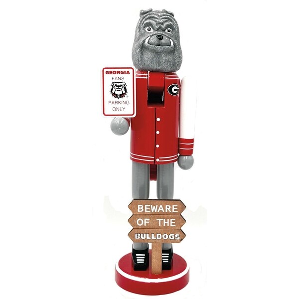 12 Georgia Beware of the Bulldogs Nutcracker