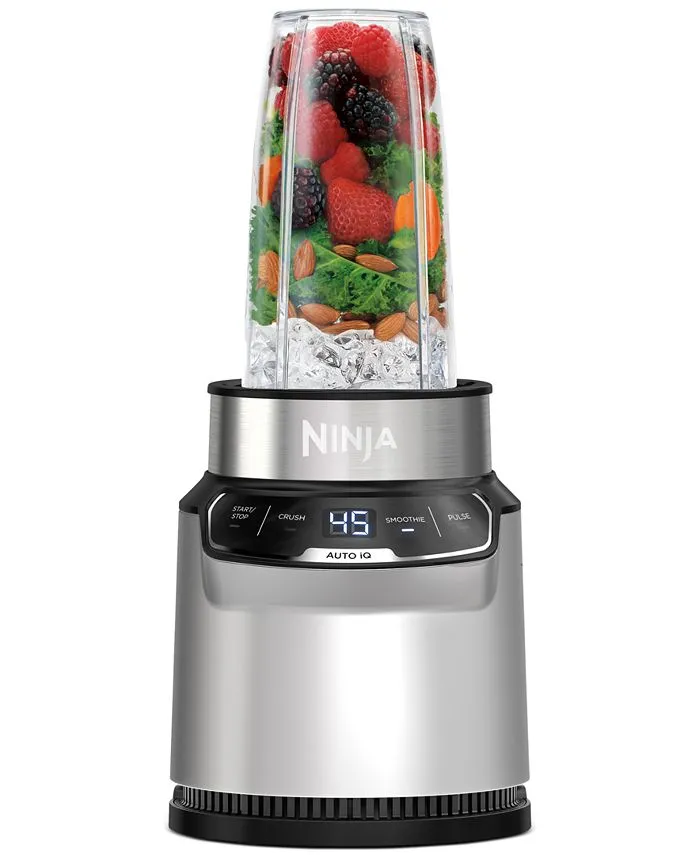 💥Ninja Nutri-Blender Pro 1100-Peak-Watt with Auto-iQandreg， BN401🔥