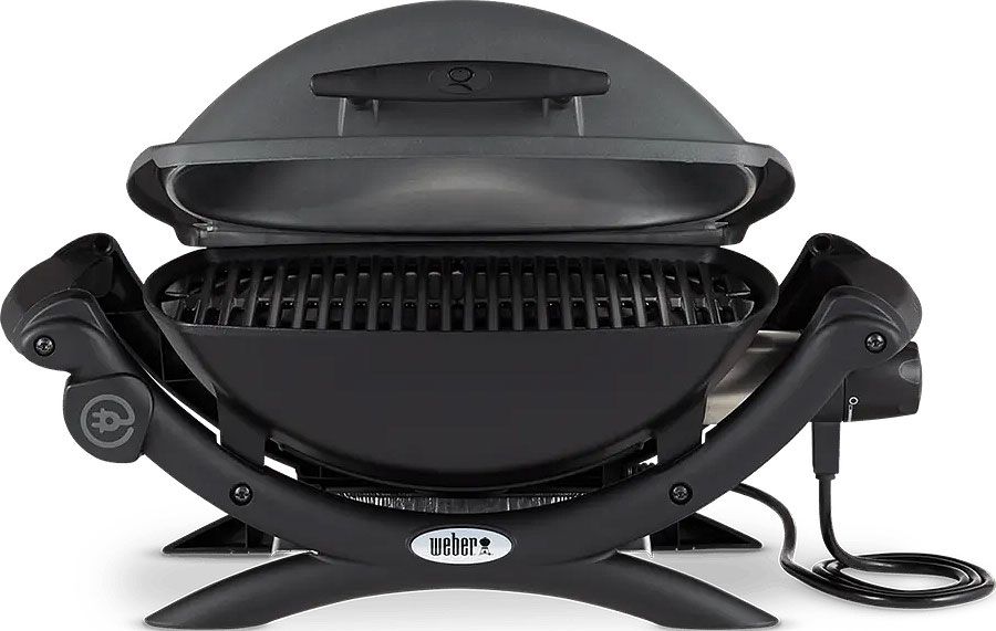 Weber Q 1400 Dark Grey Portable Electric Grill