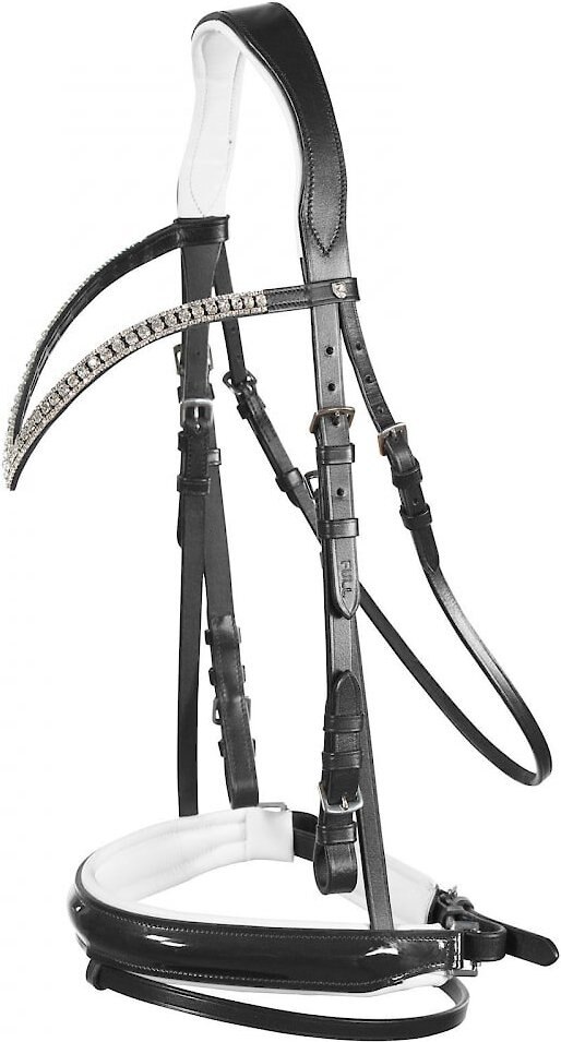 Horze Equestrian Grayson Classic Dressage Ergonomic Horse Bridle